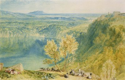 Lake Nemi by Joseph Mallord William Turner